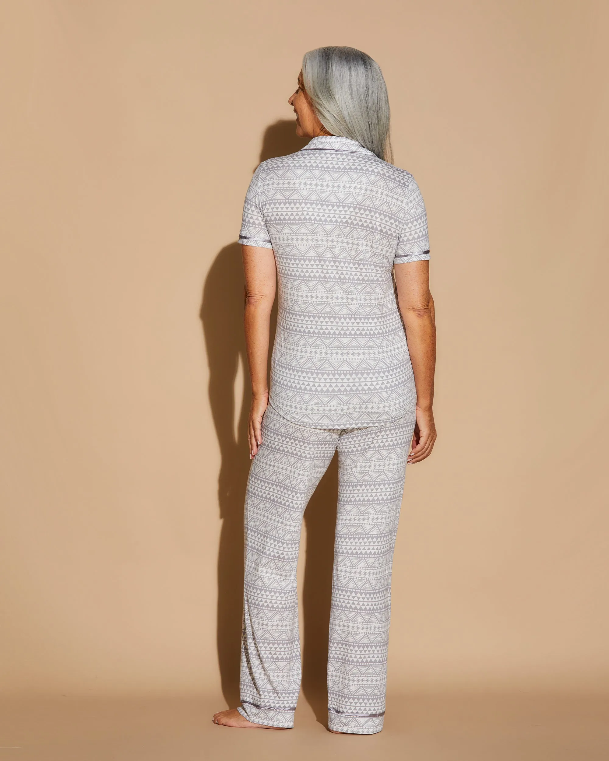 Short Sleeve Top & Pant Pajama Set
