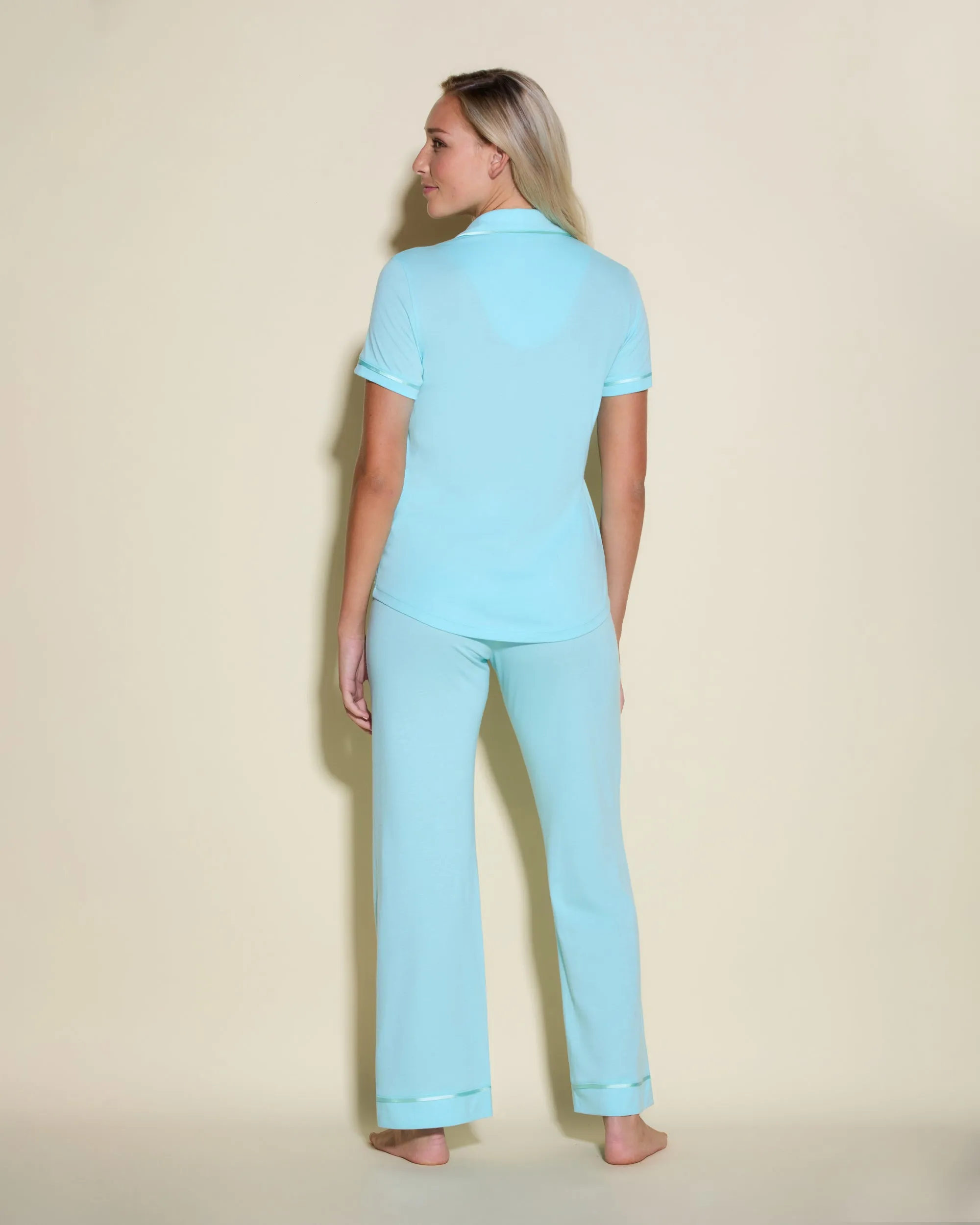 Short Sleeve Top & Pant Pajama Set