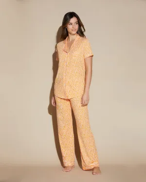 Short Sleeve Top & Pant Pajama Set