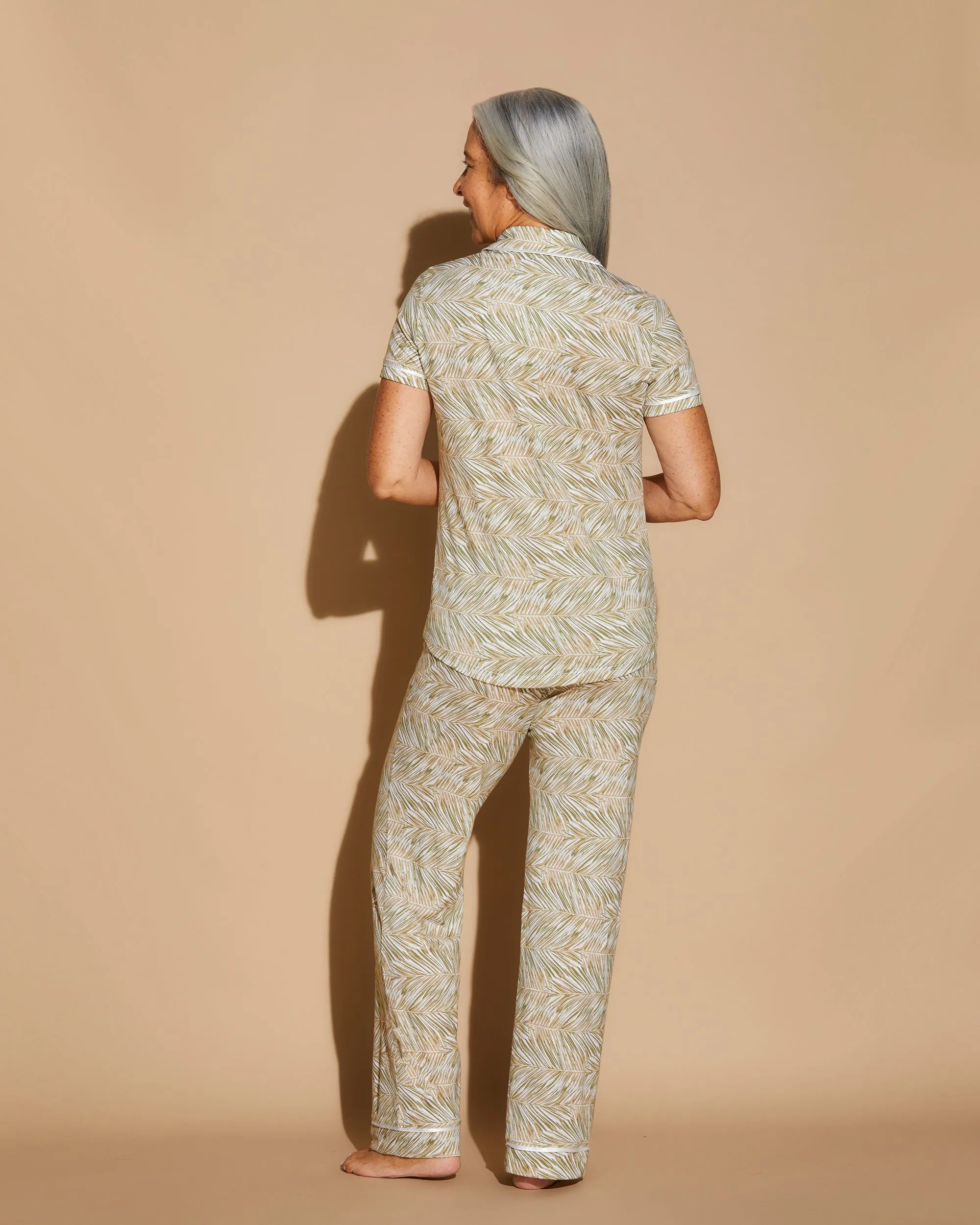 Short Sleeve Top & Pant Pajama Set