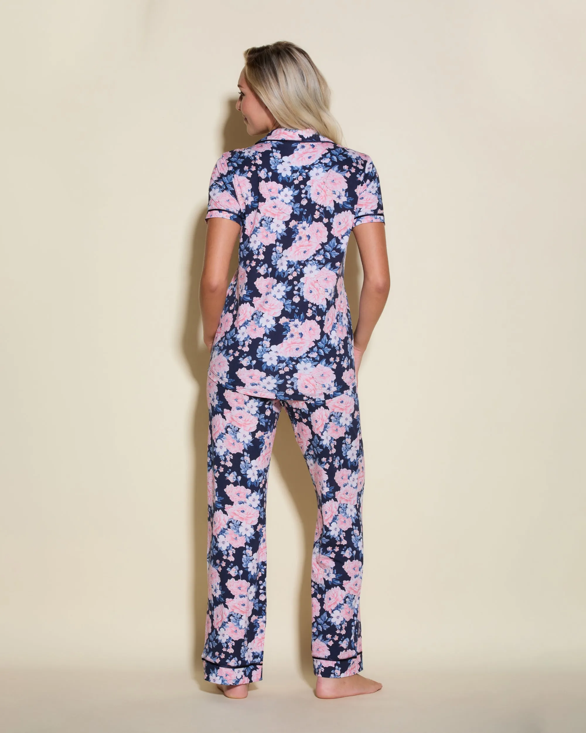 Short Sleeve Top & Pant Pajama Set