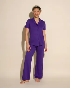Short Sleeve Top & Pant Pajama Set