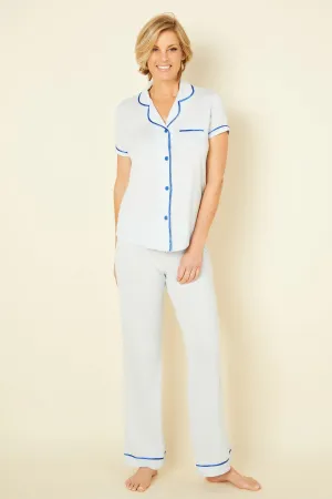 Short Sleeve Top & Pant Pajama Set