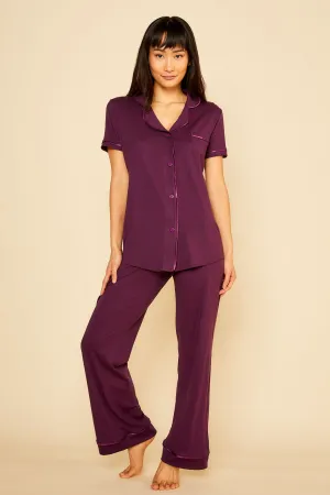 Short Sleeve Top & Pant Pajama Set