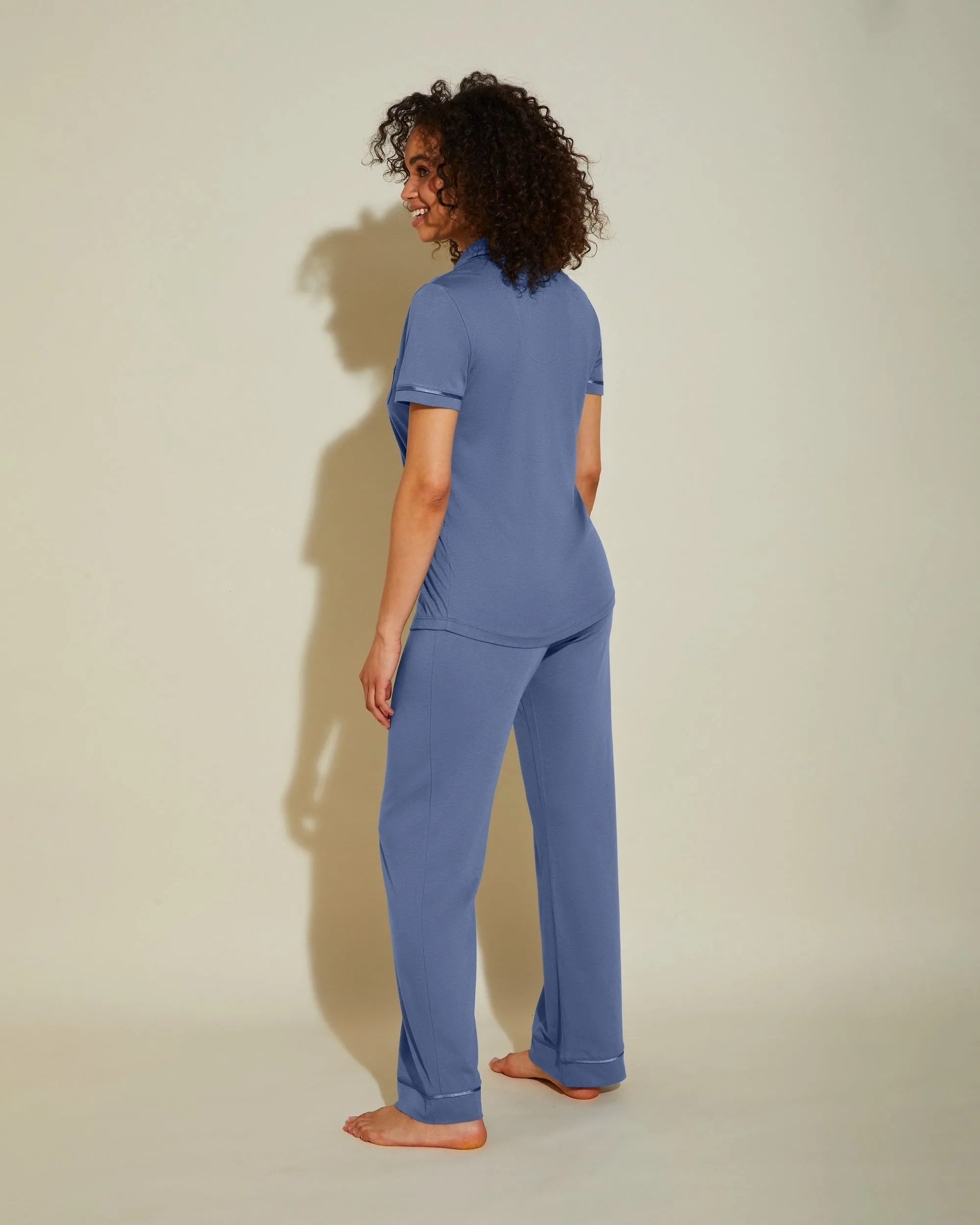 Short Sleeve Top & Pant Pajama Set