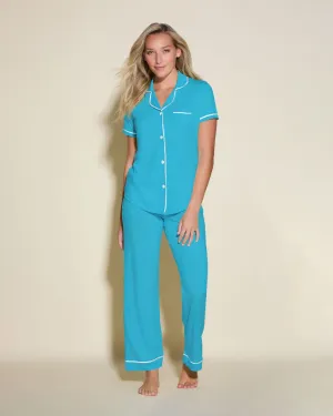 Short Sleeve Top & Pant Pajama Set