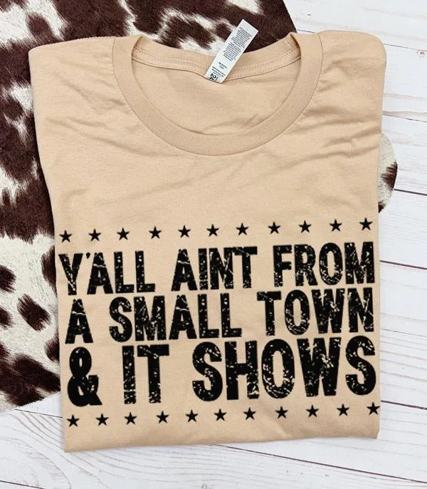 Small Town Vintage Short Sleeve Tshirt