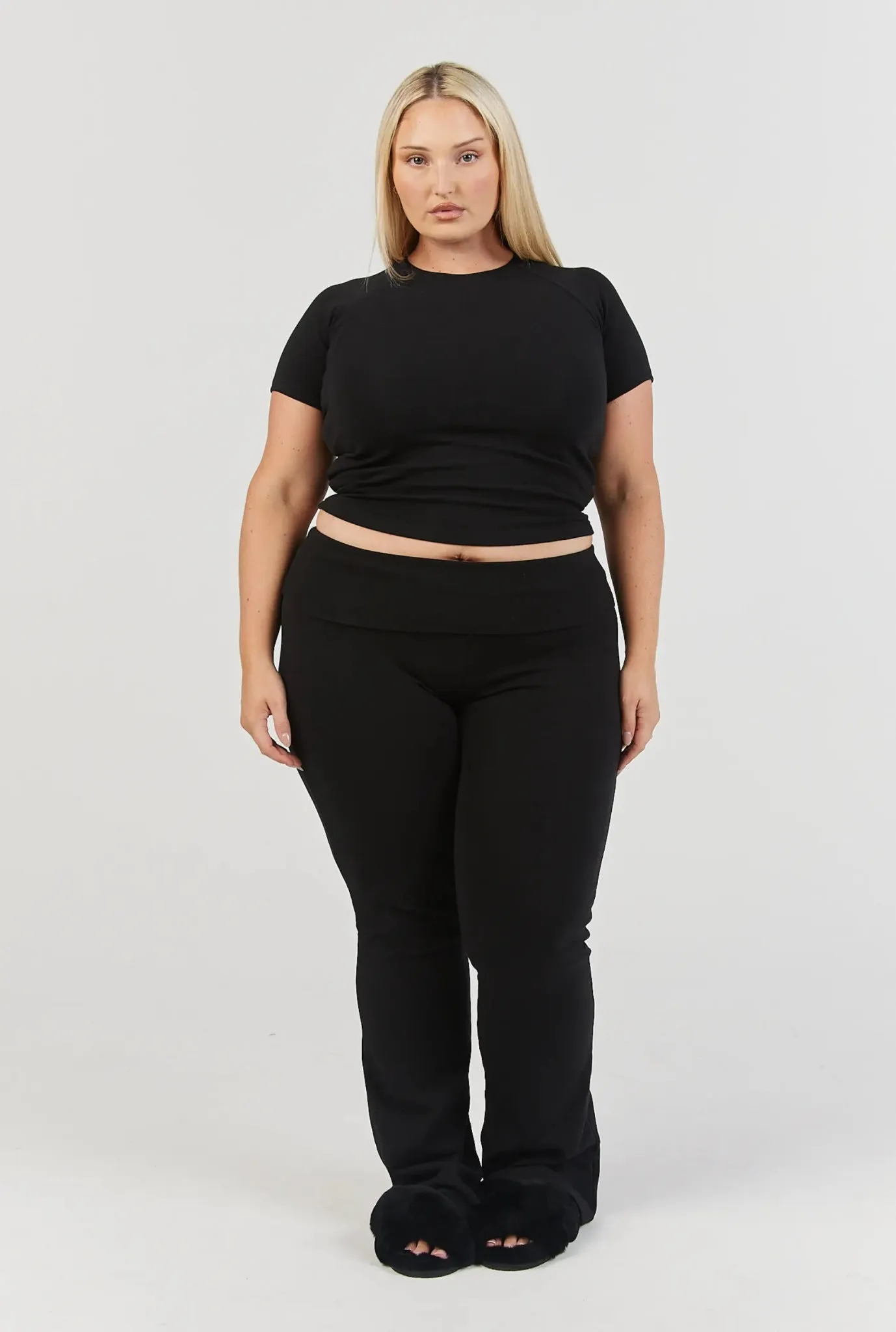 Soft Girl Set - Black (T-Shirt)