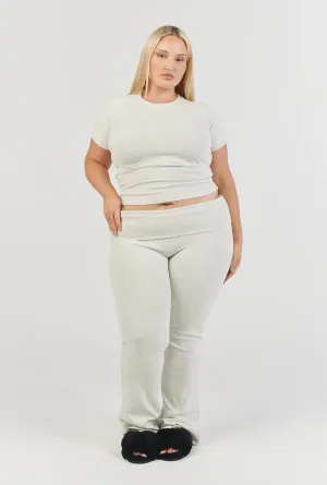 Soft Girl Set - Grey Marle (T-Shirt)