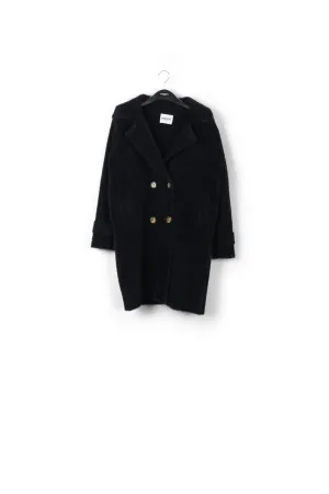 Soft houndstooth coat