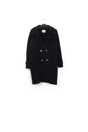Soft houndstooth coat