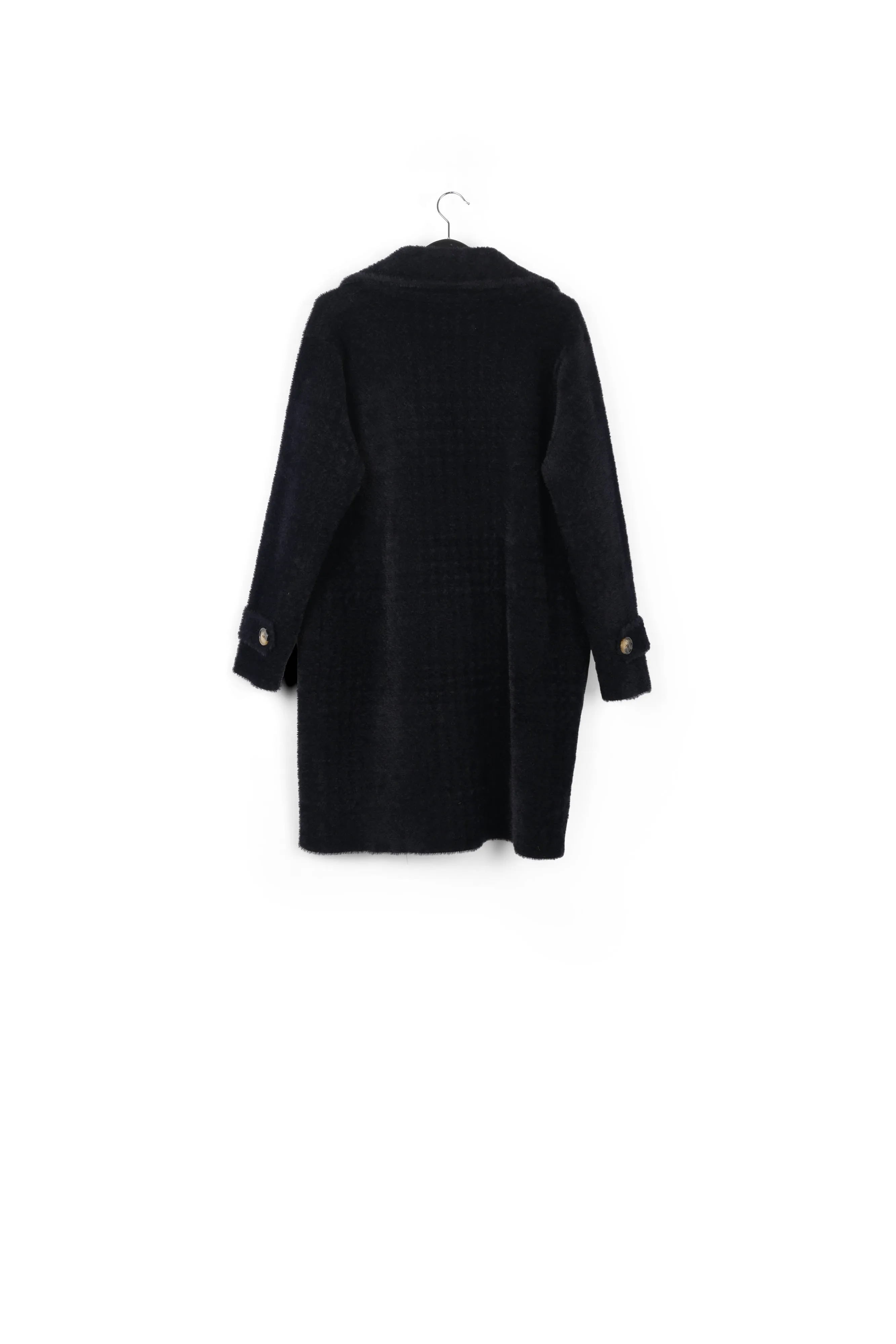 Soft houndstooth coat