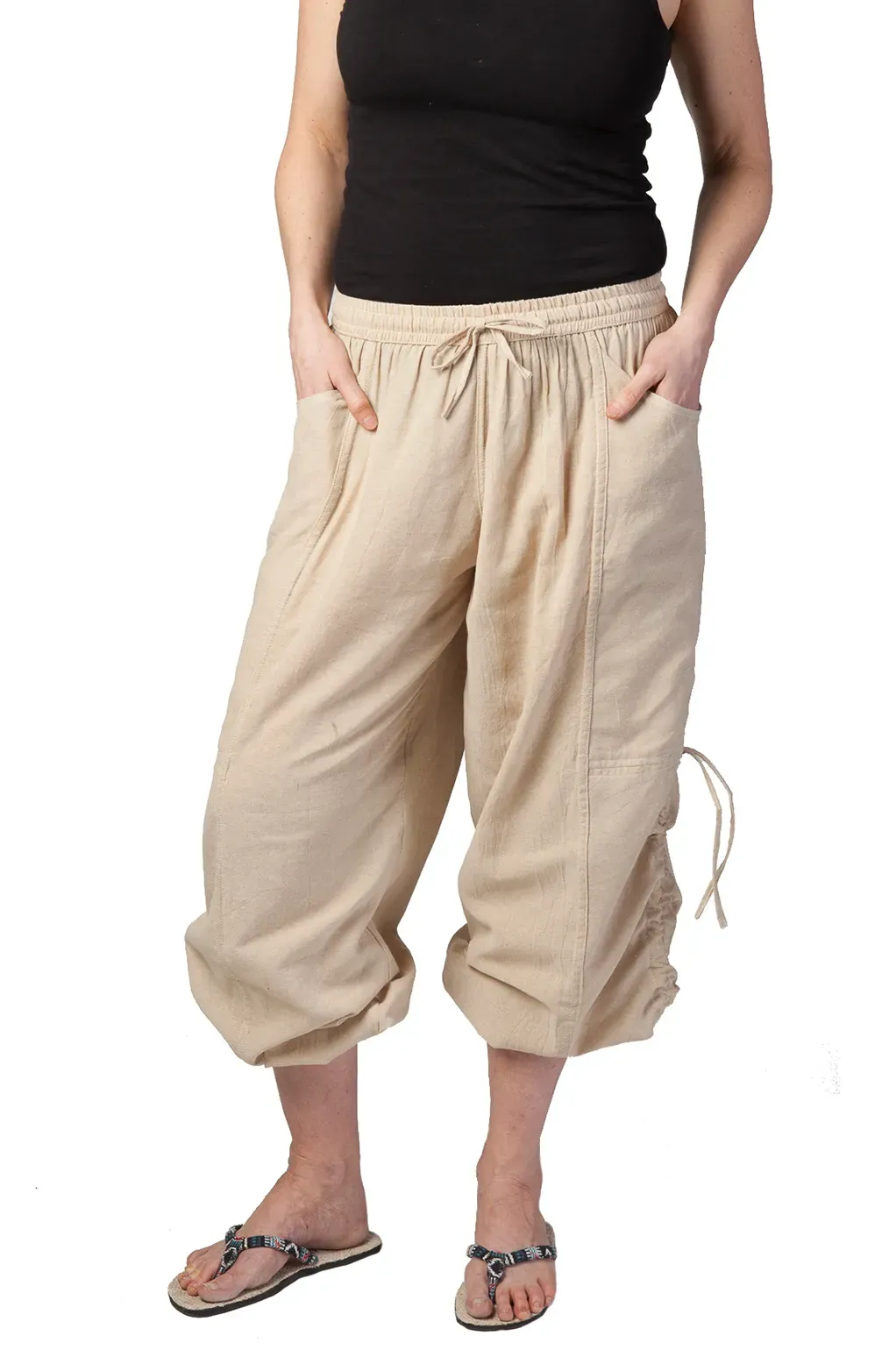Solid Cinch Pants