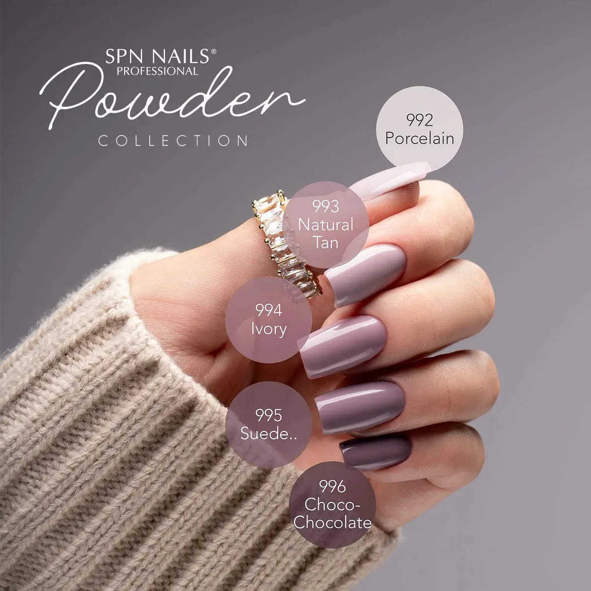 SPN Nails UV/LED Gel Polish 996 Choco-Chocolate