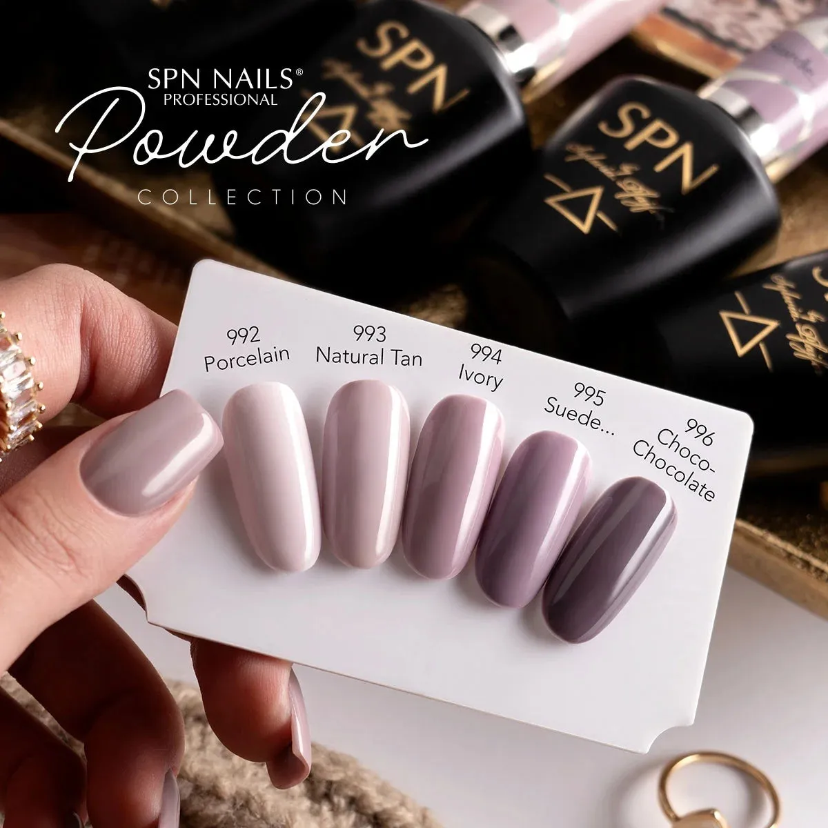 SPN Nails UV/LED Gel Polish 996 Choco-Chocolate