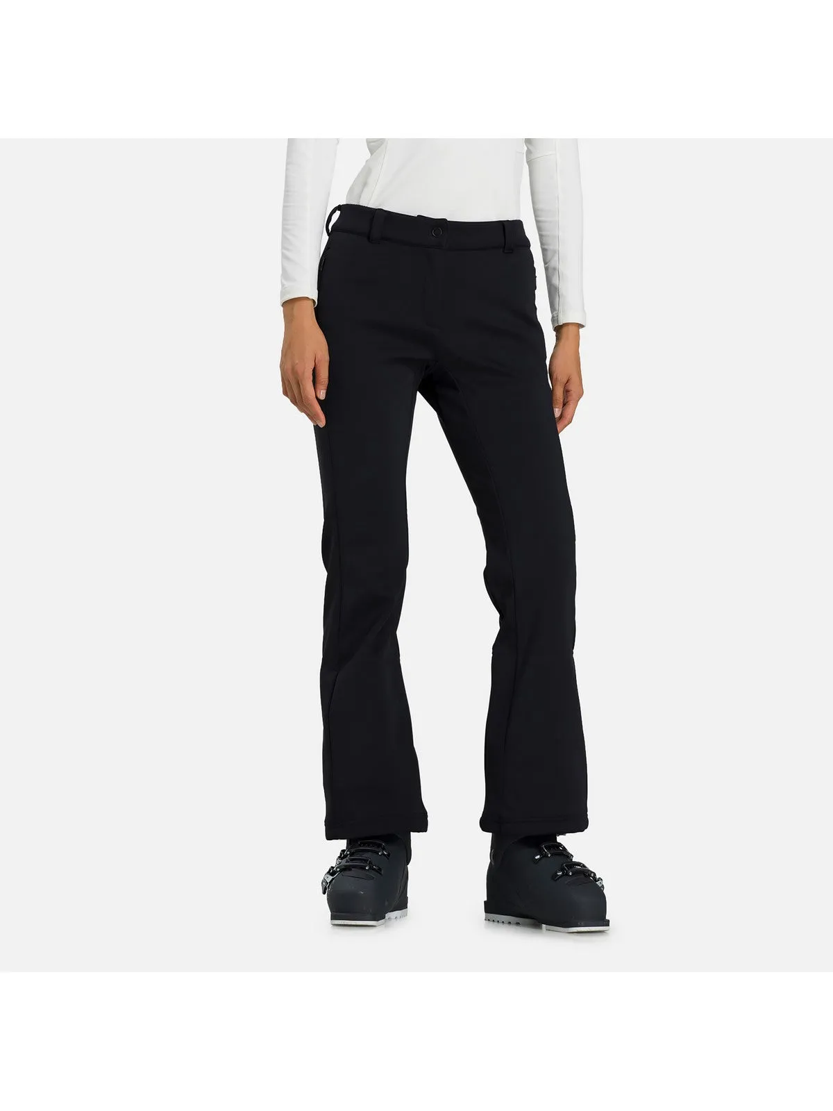 Spodnie narciarskie Rossignol damskie W Ski Softshell Pant czarne