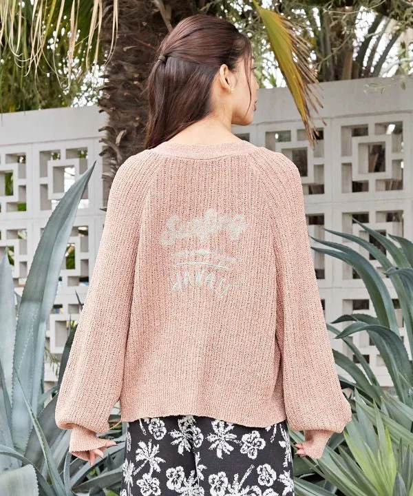 Spring Knit Camisole Tank and Cardigan Set