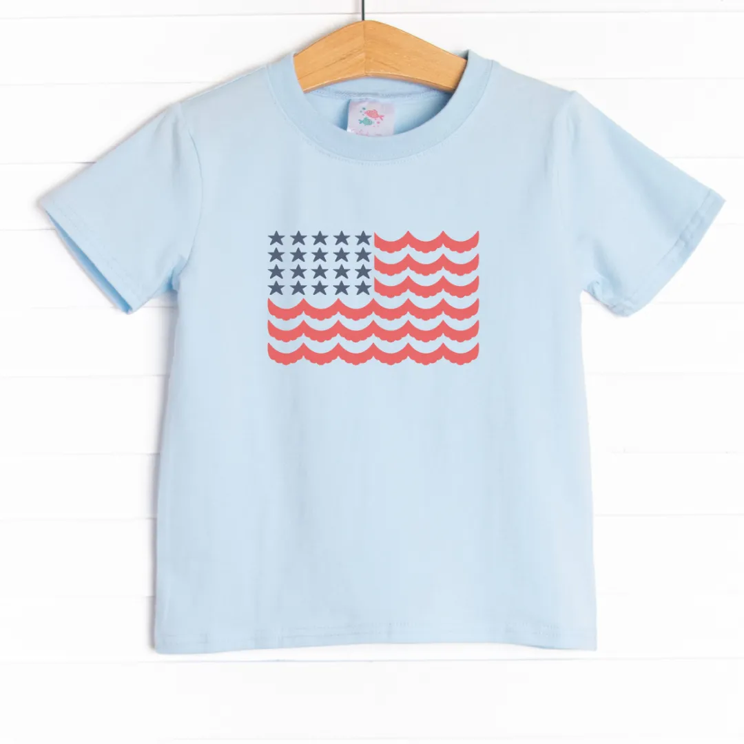 Star Spangled Scallops Graphic Tee