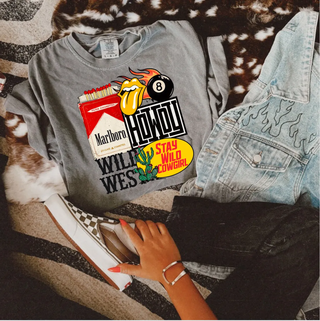 Stay Wild Cowgirl Tee