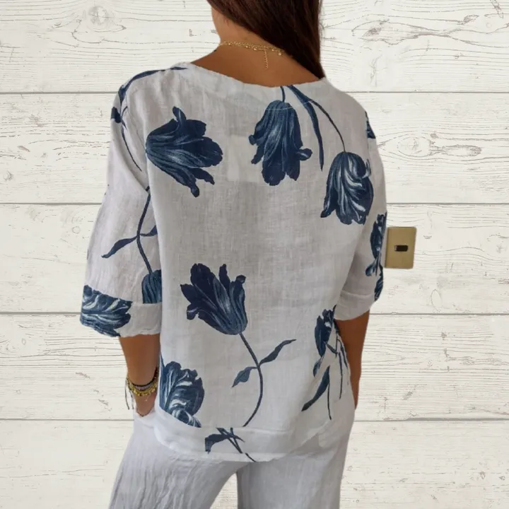 Stella™ - Comfortable V-neck Shirt
