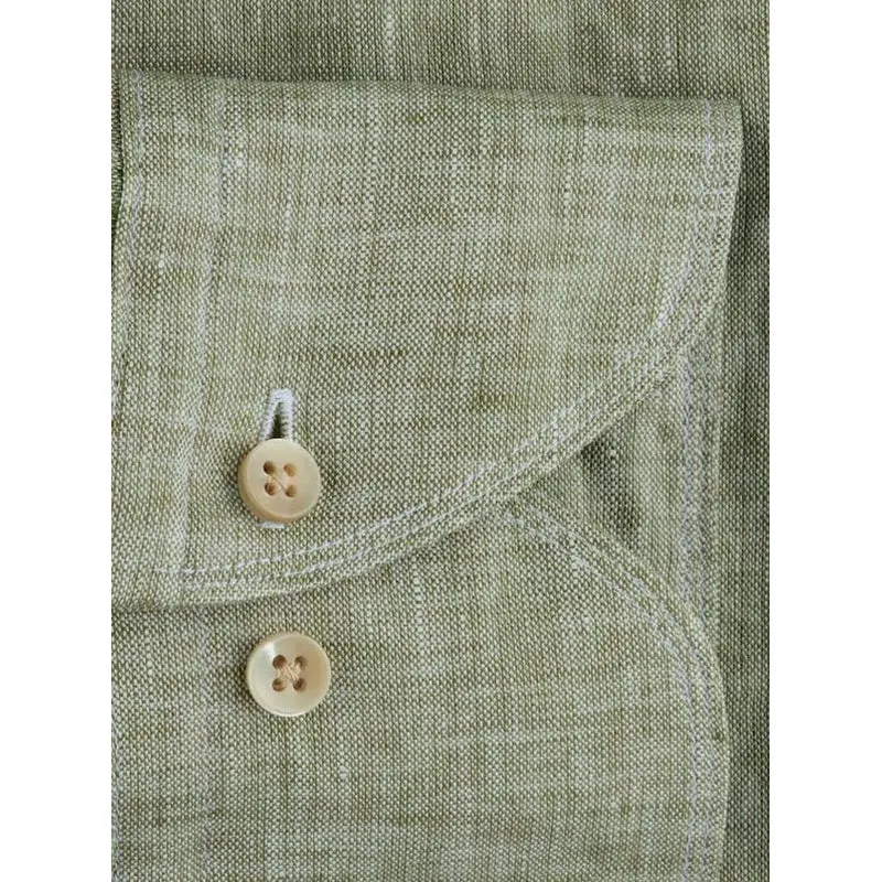Stenstroms | Fitted Body Linen Shirt (5 Colors)