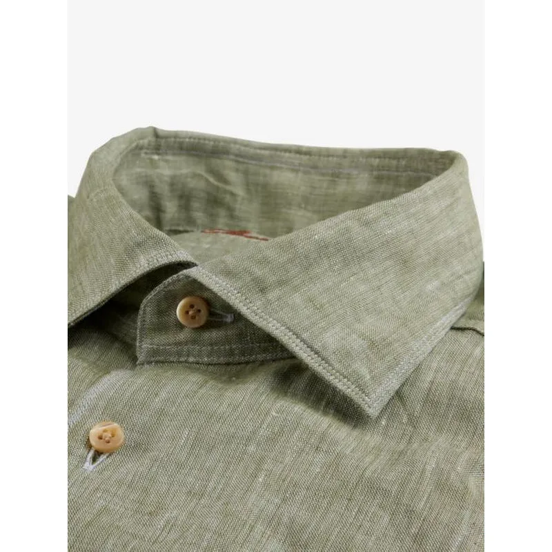 Stenstroms | Fitted Body Linen Shirt (5 Colors)
