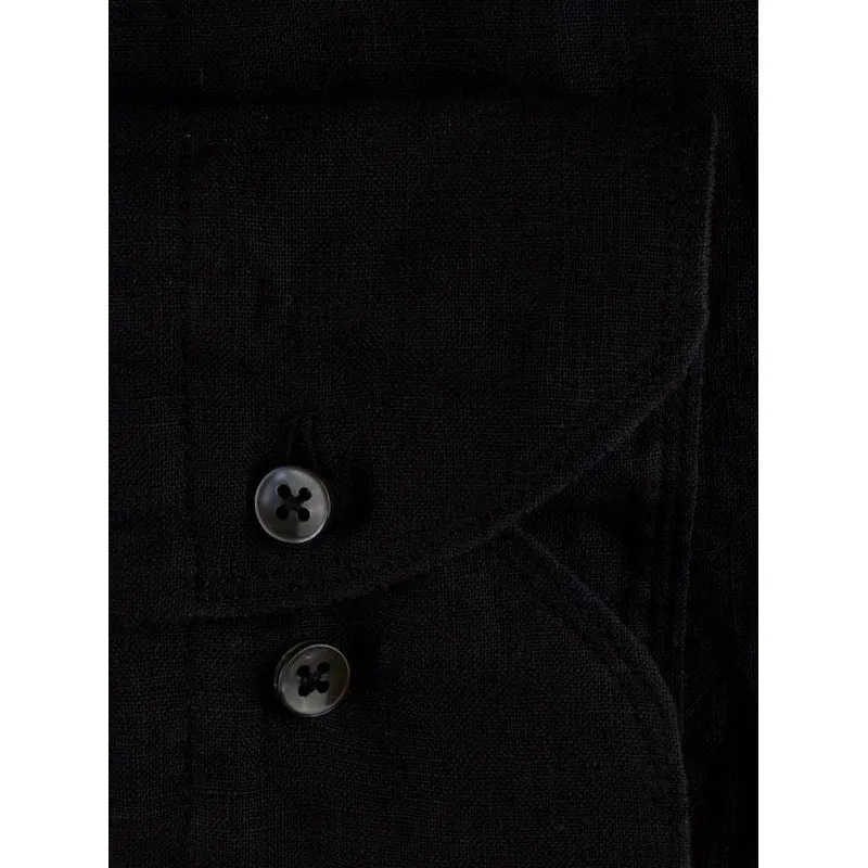 Stenstroms | Fitted Body Linen Shirt (5 Colors)