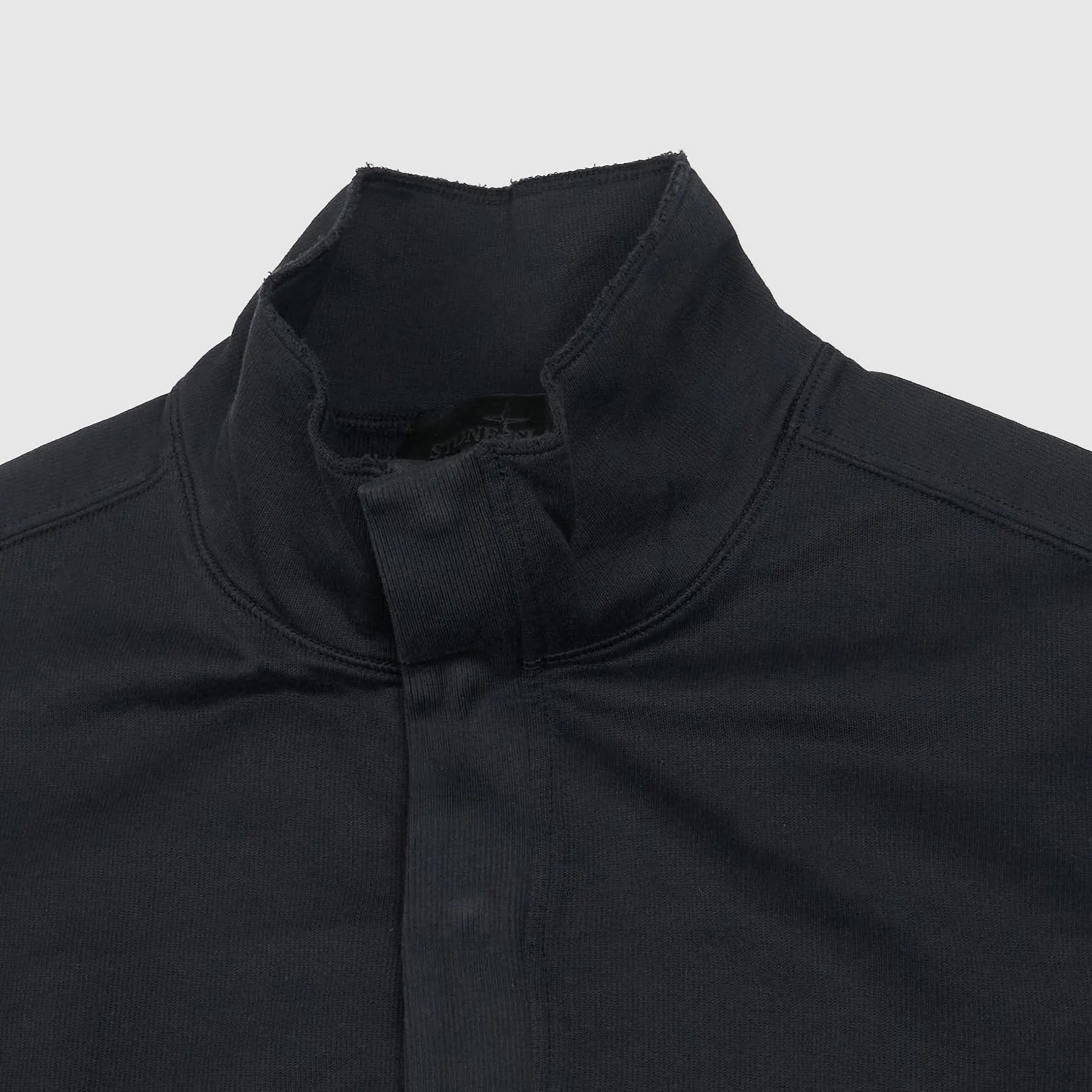 Stone Island Ghost Piece Knitted Lightweight Cotton Pullover