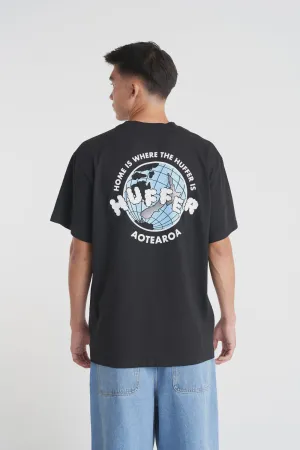Sup Tee 190/Home Is - Black