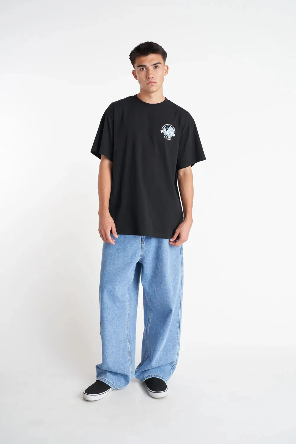 Sup Tee 190/Home Is - Black