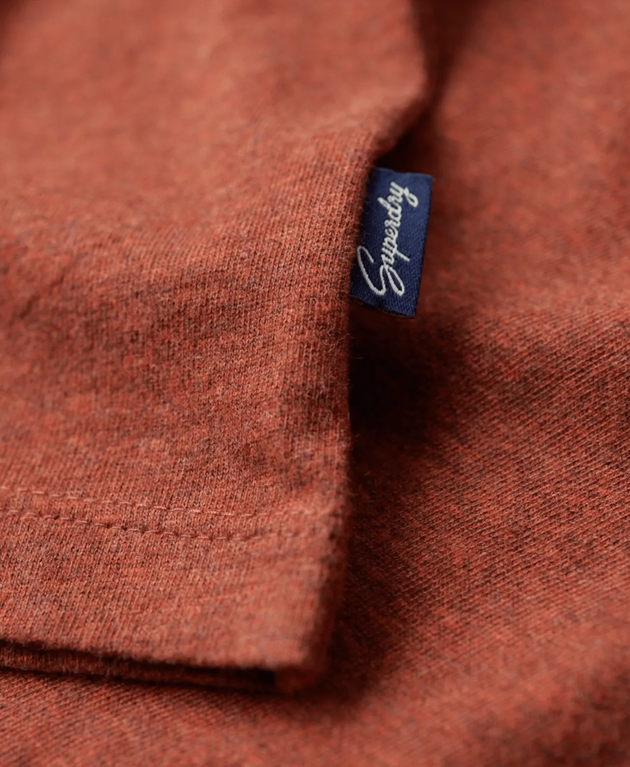 SUPERDRY Copper Label Workwear Tee - Copper Still Orange Grindle