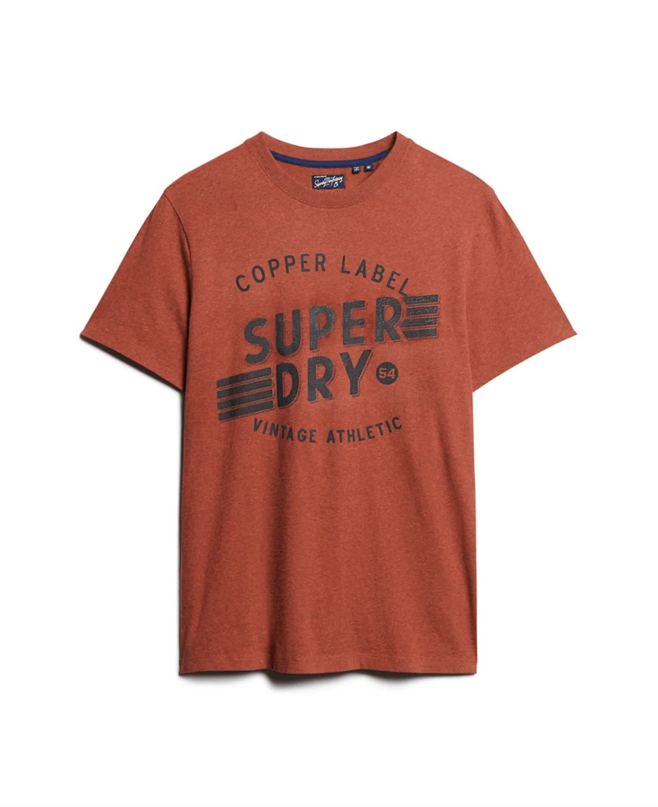 SUPERDRY Copper Label Workwear Tee - Copper Still Orange Grindle