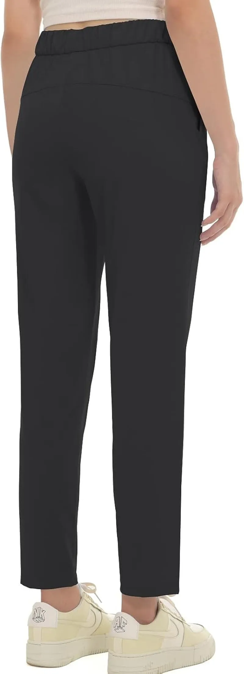 Sweatpants Women Casual Lounge Pants Athletic Outdoors Workout Joggers with Pockets Black