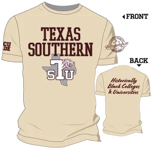 TEXAS SOUTHERN | Chenille EMBROIDERY UNISEX TEES