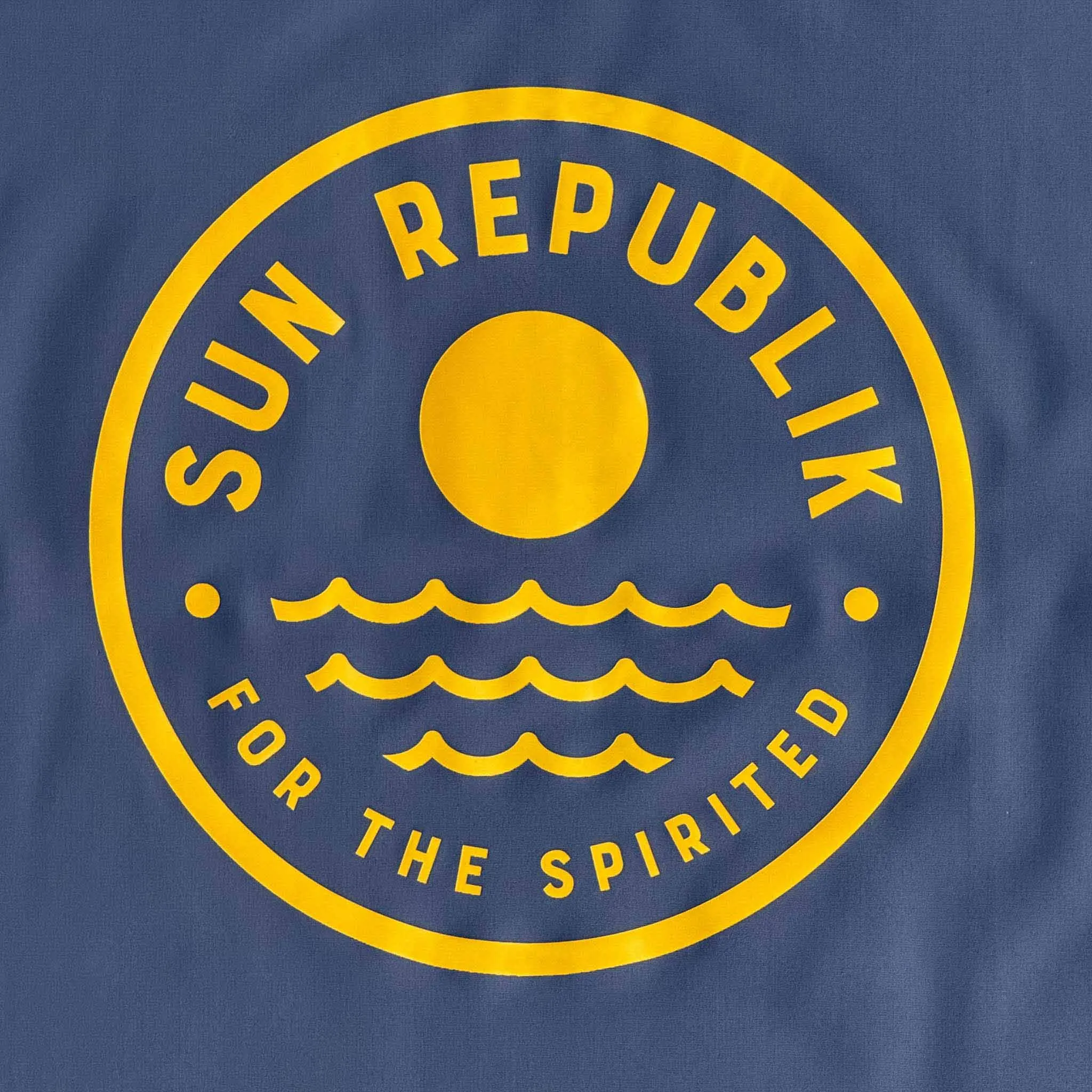 THE SUN SEEKER RASHIE | SHORT SLEEVE | BLUE