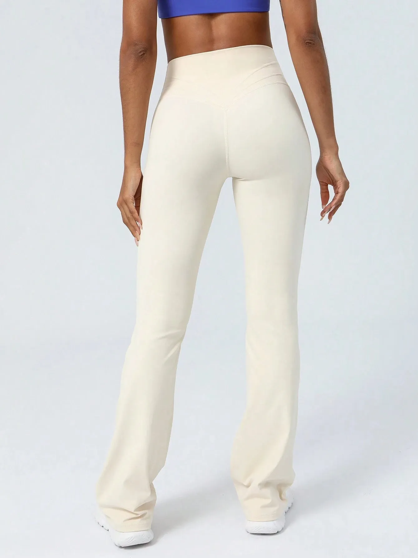 Tight-Fitting Dance & Yoga Flared Leggings
