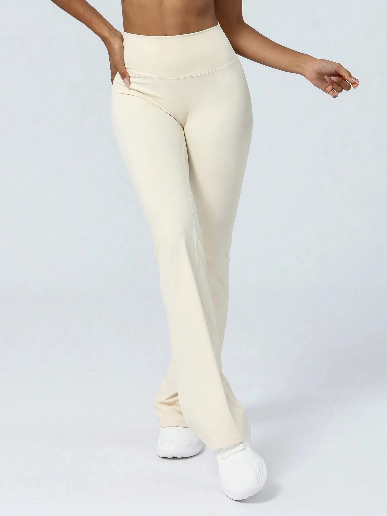 Tight-Fitting Dance & Yoga Flared Leggings