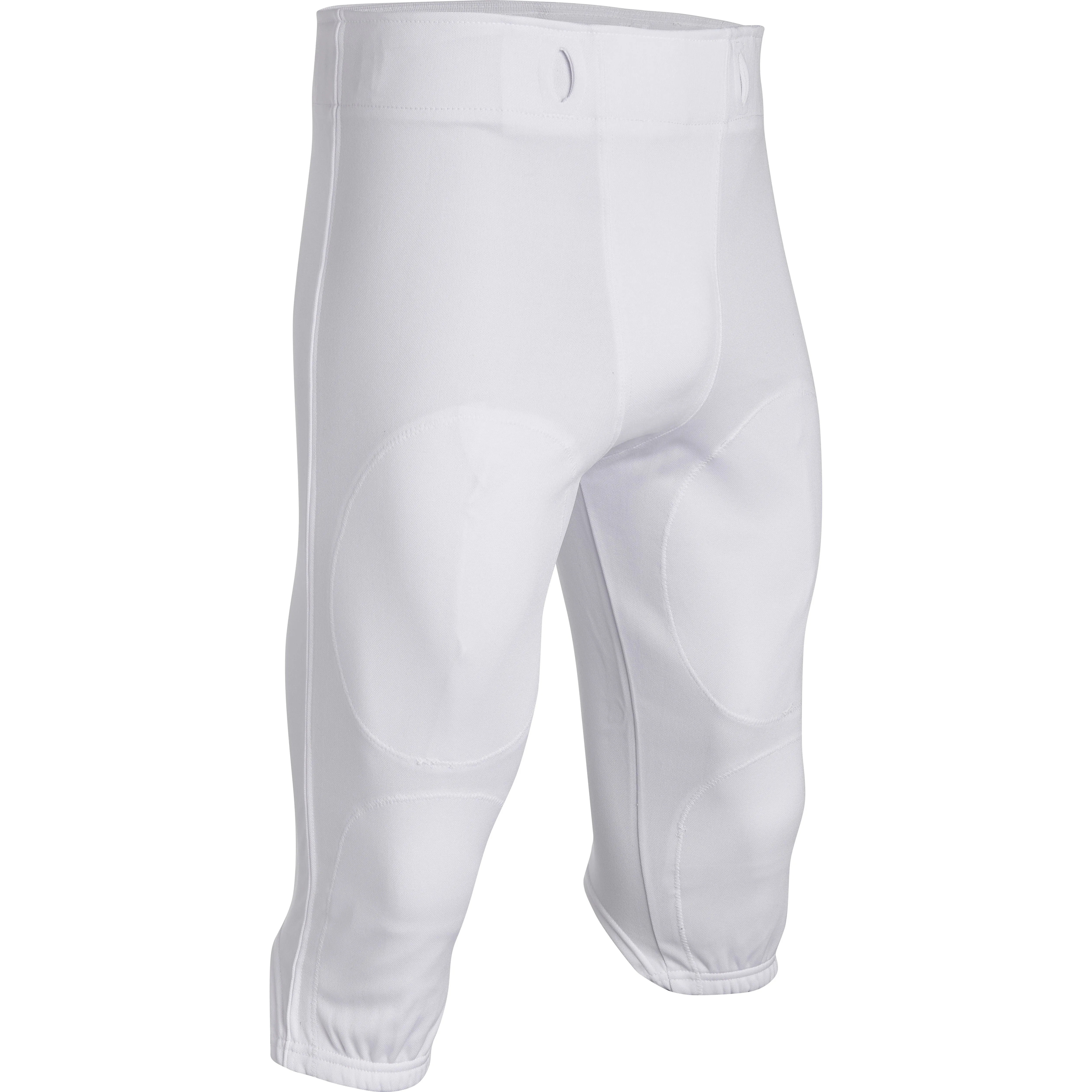 Touchback Football Practice Pants, Youth Husky, White