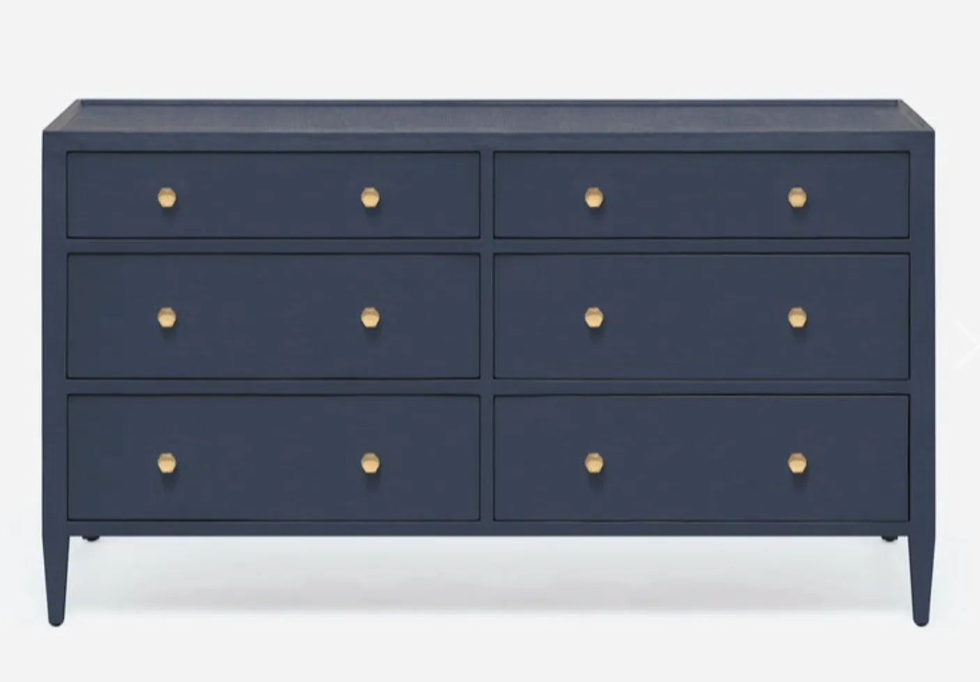 Trinidad Belgian Linen 60" Dresser - Three Colors