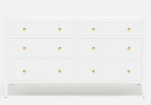 Trinidad Belgian Linen 60" Dresser - Three Colors
