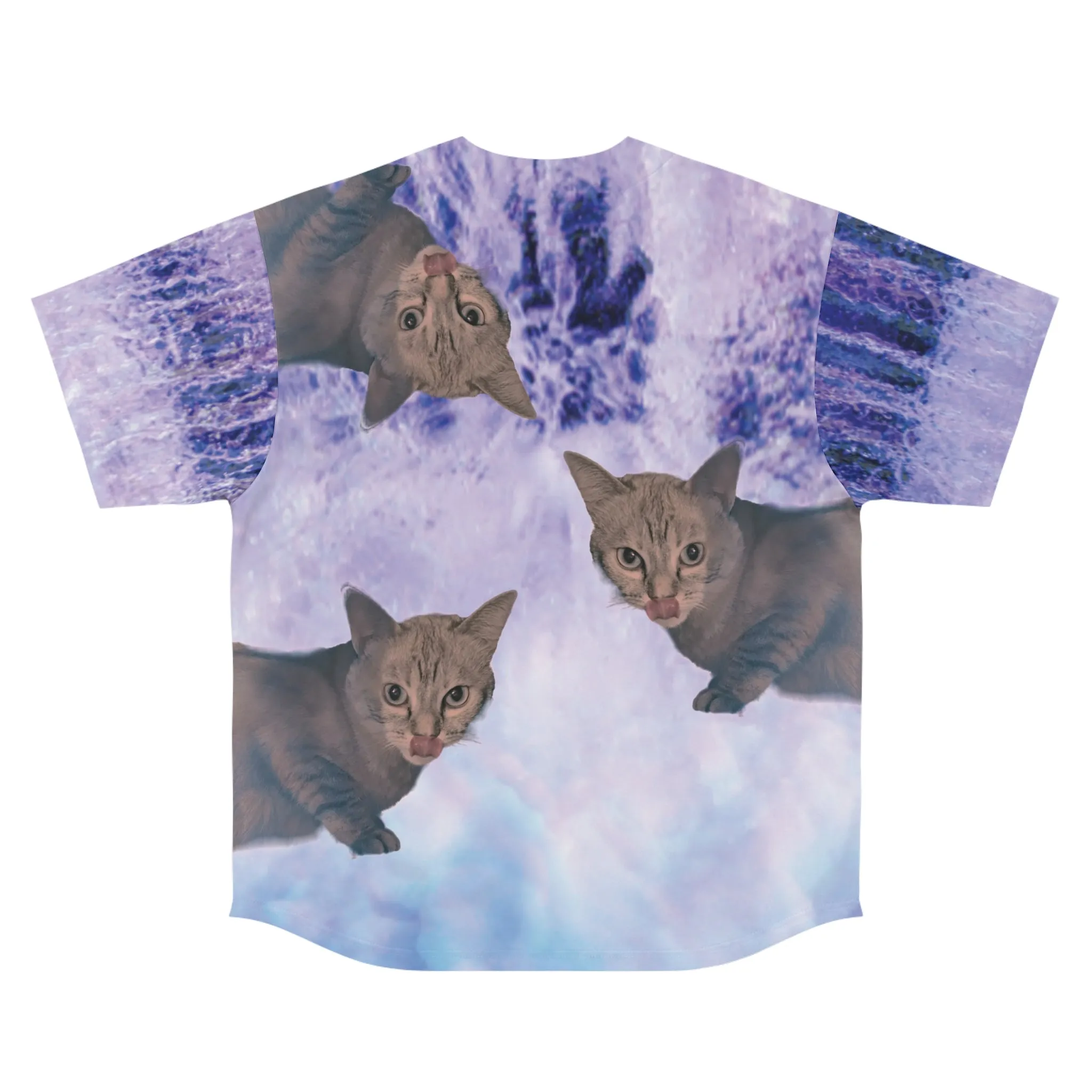 Trippy Kitty Baseball Jersey