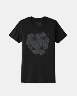 TROPIC GETAWAY Black Premium Unisex Tee