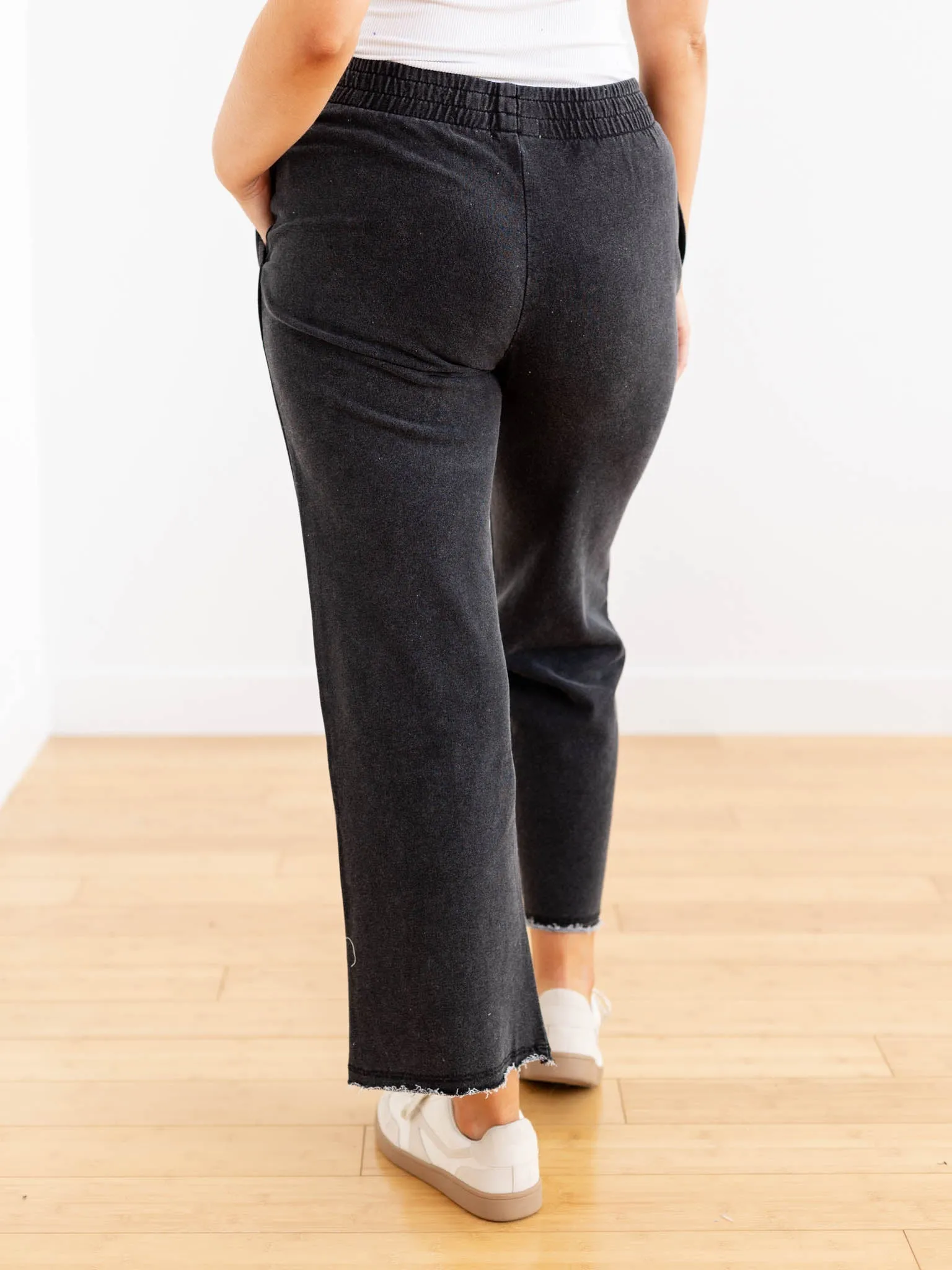Ultra Soft Denim Look Athleisure Pant