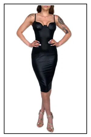 Unstoppable Pleather Dress