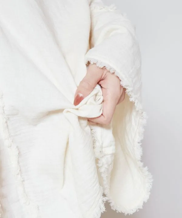 UV Protection Double Gauze Kimono