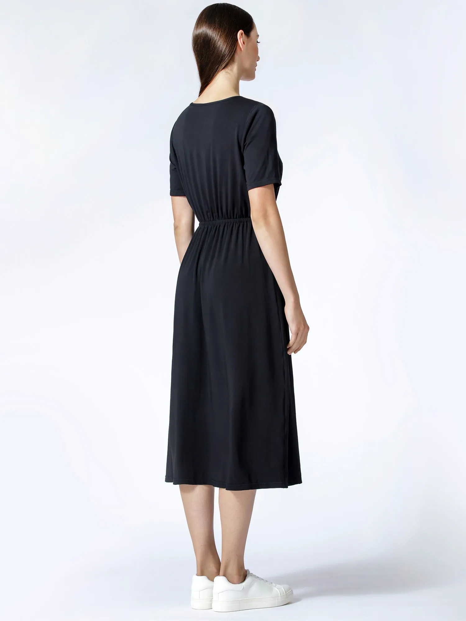 V NECK TEE DRESS