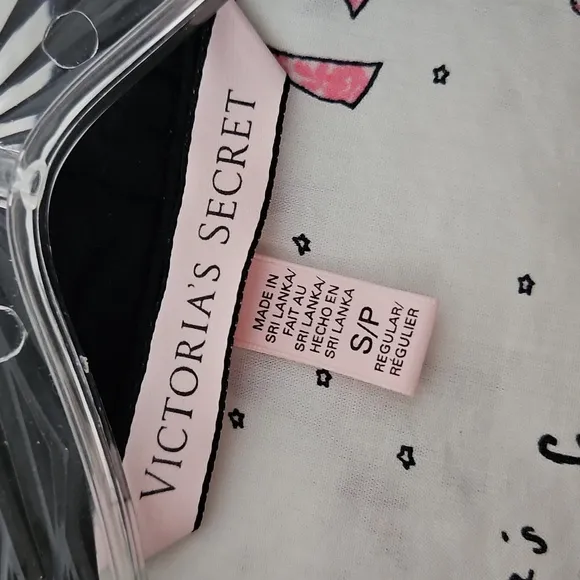 Victoria's Secret New York London Paris print cotton/modal pajama set size small