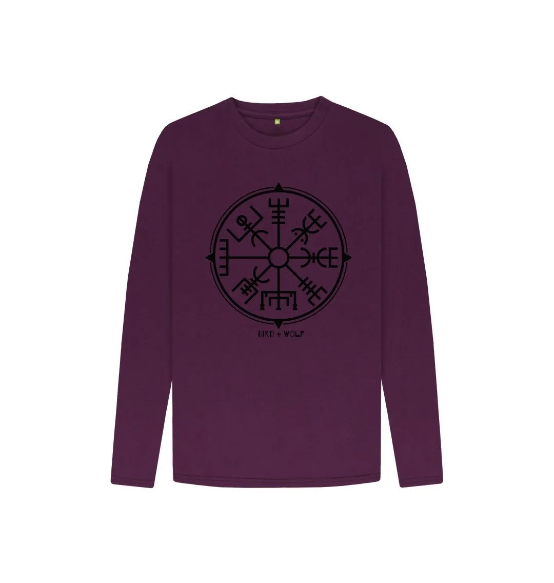 Viking Symbol Kids Long Sleeve Tee
