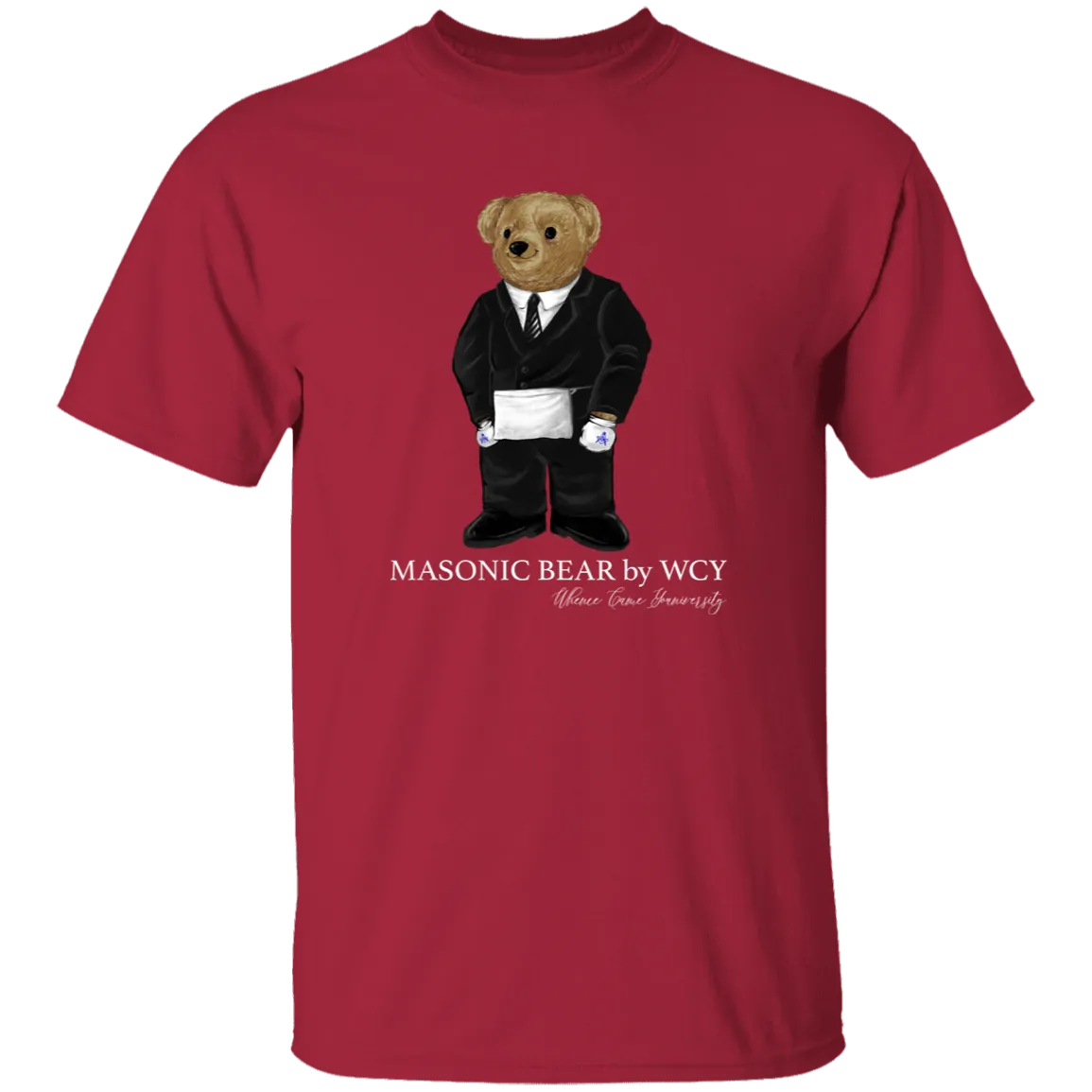 WCY Masonic Bear (red)