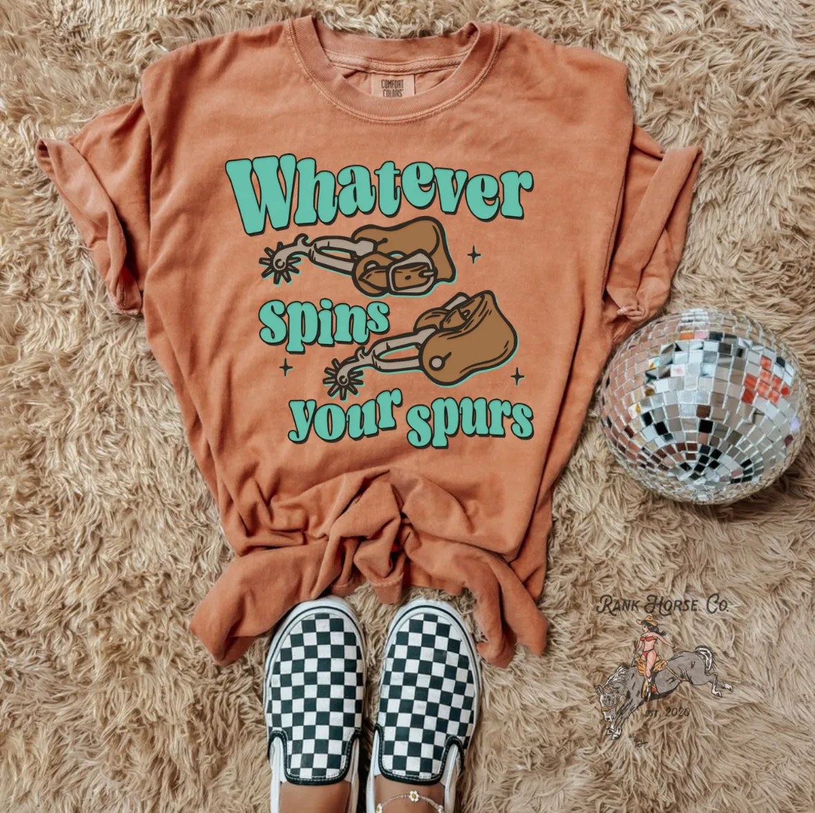 What Spins Your Spurs Tee